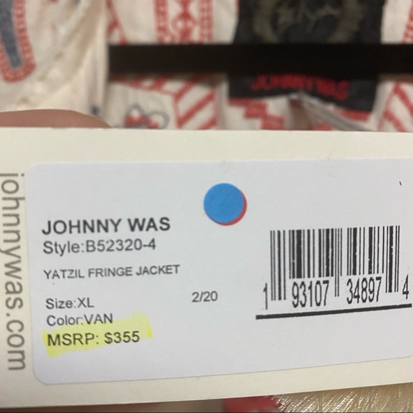 Johnny Was | Yatzil Fringe Jacket Ivory Embroidery - Picture 9 of 11